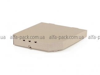 Коробка для пиццы бурая 300*300*39 мм