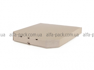 Pizza box brown 350*350*42 mm