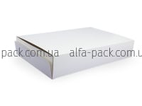 Коробка паперова біла 265*175*50 мм