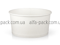 Paper salad bowl white 1000 ml 