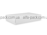 Коробка бумажная белая 265*175*50 мм