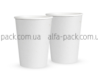 White paper cup 270 ml recycled cardboard "Eco Care"