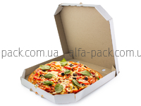 Коробка для піци 500*500*40 біла