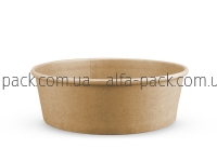 Round craft salad bowl 600 ml