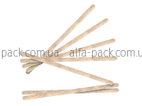 Wooden stirrers for cups
