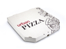 Коробка для піци з лого URBAN 300*300*39, 100 шт/уп