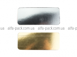 Cake board gold/silver 160*40*12 mm