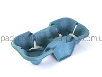 Cup holder for 2 cups blue