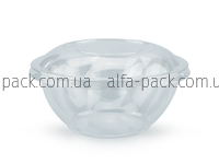 Transparent container PR940 1000 ml with lid and insert
