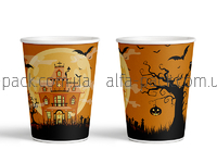 COLOR PAPER CUP 270 ML "HALLOWEEN" Dawn