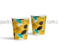 COATED COLOR PAPER CUP 180 ML "YELLOW"