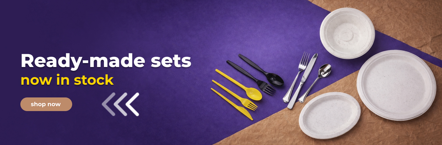 Disposable tableware sets
